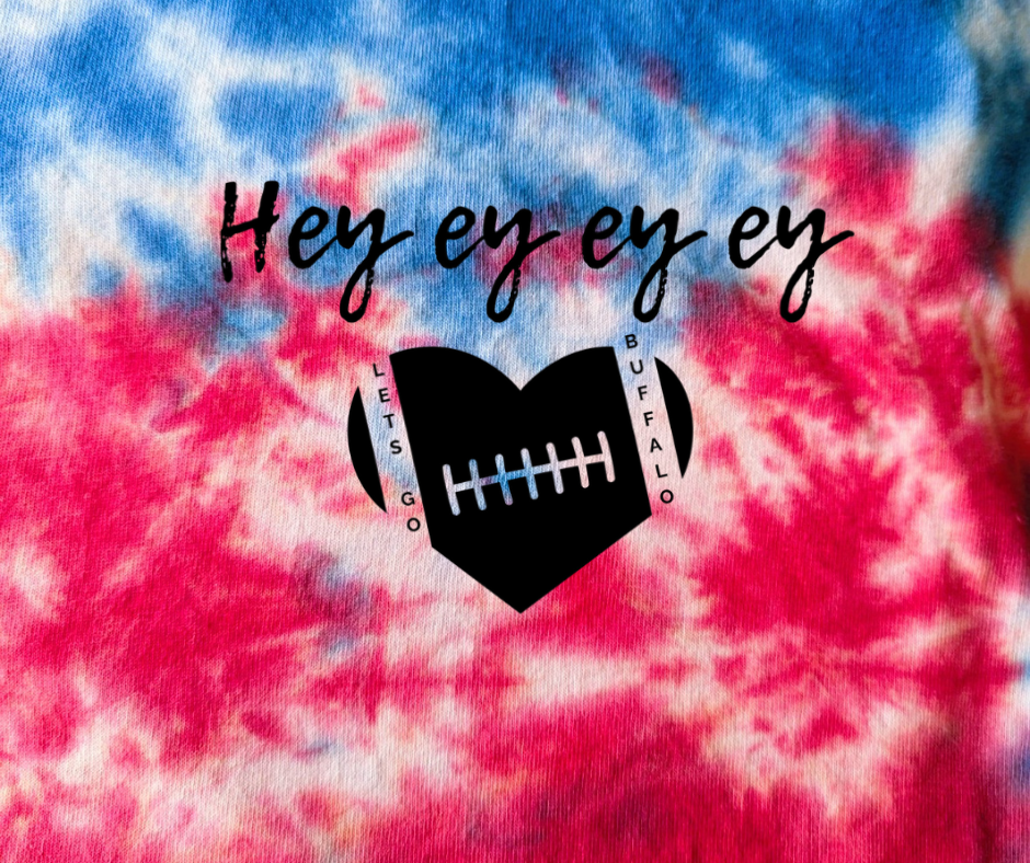 Tie Dye UNISEX SWEATSHIRT - WITH LOGO - Tumble into Love