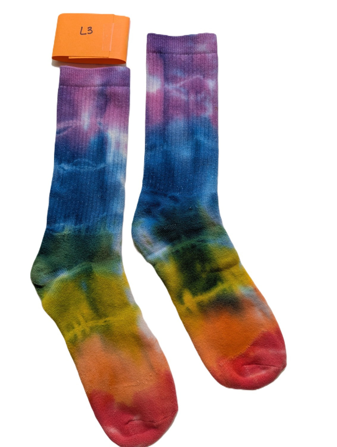 Socks - Rainbow Tie Dye - Tumble into Love