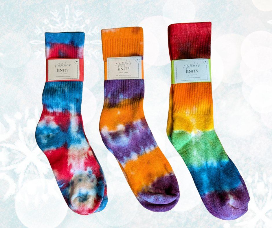 Custom Tie Dyed Socks - on Demand