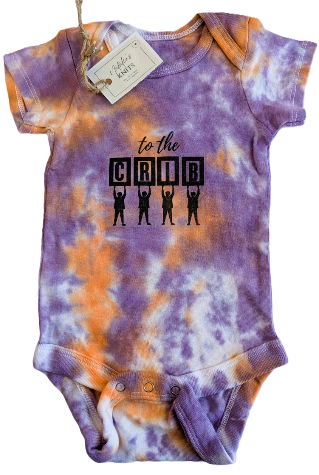 Baby Bodysuit - Buffalo Bandits Inspired Tie Dye To The Crib™ - Tumble into Love
