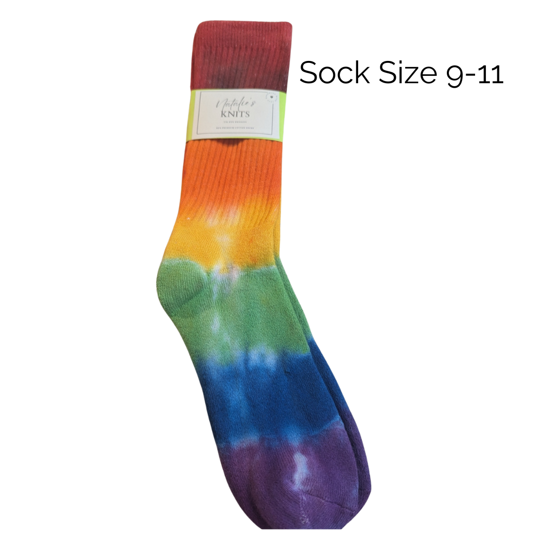 Socks - Rainbow - Shoe Size  9-11