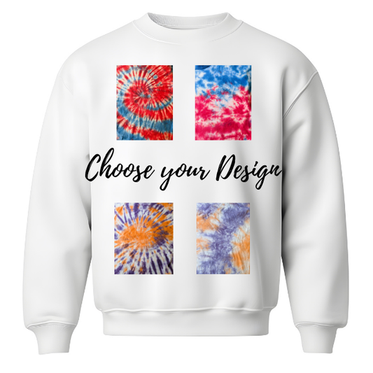 Unisex SWEATSHIRT - Buffalo Fan Tie Dye- NO LOGO - Tumble into Love