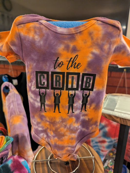 Baby Bodysuit - Buffalo Bandits Inspired Tie Dye To The Crib