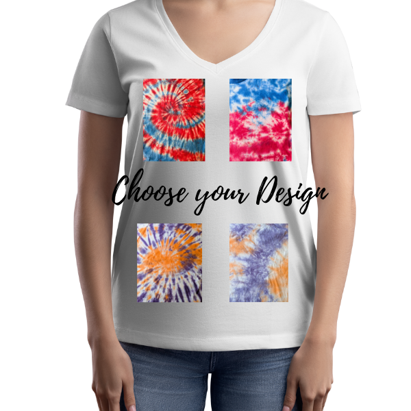 Women's V-Neck Tee -  Buffalo Fan - NO LOGO - Tumble into Love