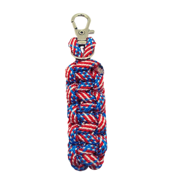 Zipper Pull - Patriotic, which is red, white and blue colors